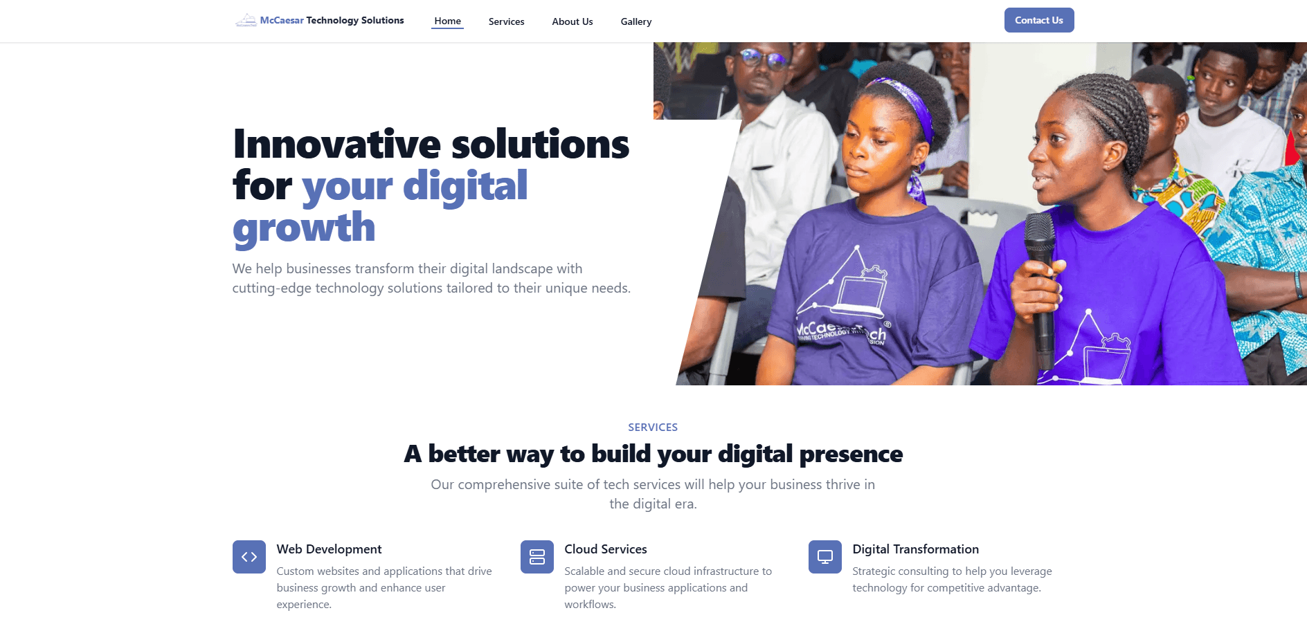 McCaesar Tech - Website